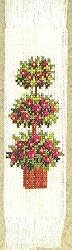 Eva Rosenstand Topiary Bookmark Counted Cross Stitch Kit #45-400