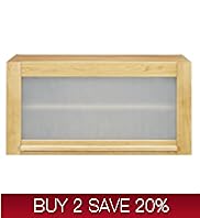 Sonoma 100cm Light Kitchen Wall Unit