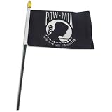 POW/MIA Flag 4 x 6 inch