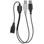 Apricorn USB Power Adapter Y Cable AUSB-Y (Black/Grey)