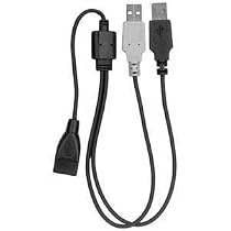 USB Power Adapter Y Cable