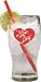 I Love Lucy Glasses - Set of 4