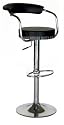 Black - Omicron Kitchen Padded Bar Stool
