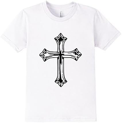 Kids Cross Tatoo T-Shirt purpose 10 White