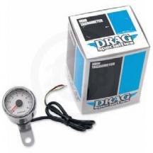 DRAG SPECIALTIES TACHOMETER 1.87`` WHT 160429