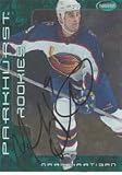 Patrik Stefan, Atlanta Thrashers, 2001 Topps Autographed Card