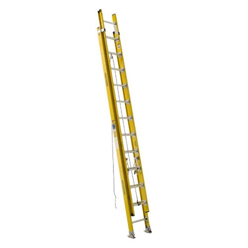 Werner 24' Type IAA Fiberglass Extension Ladder (375 lb. Capacity) 7124-2