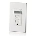 Leviton GFCI Wall Outlet with LED Nightlight, White