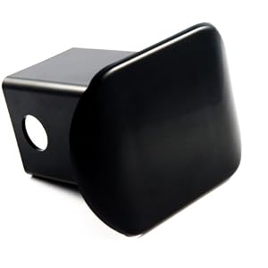 Curt Manufacturing F-18 2 In X 2 In Tube Cover Plastic Black Bulk