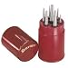 Starrett 264G Center Punch With Square Shanks, 5" Length, 1/4" Tapered Point Diameter, 7/16" Square Thickness