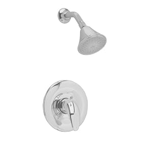 American Standard T385.501.295 Reliant 3 Shower Only Trim Kit with Easy Clean Showerhead, Shower Arm and Flange, Satin Nickel