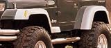Xenon Fender Flares for 1986 - 1996 Jeep Wrangler
