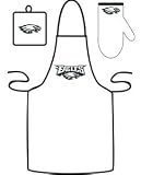 Caseys Distributing 9960603103 Philadelphia Eagles Grilling Apron Set
