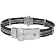 Stainless Steel Clip Bracelet - 8'' long