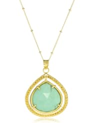 Coralia Leets Jewelry Design "Riviera Collection" Large Single Frame Necklace