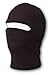 Black One Hole Face Mask Acrylic, Ski Winter Cold Weather Hat - US Made (Adult, One Size Fits Most)