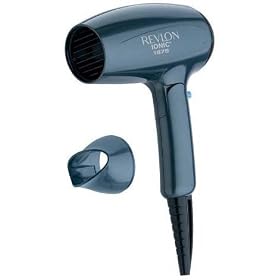 Revlon RV438 Ionic Folding Travel Hair Dryer 110/220 Volt