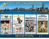 Buy City Of Champions-Boston Globe Jigsaw Puzzle 550pc by White Mountain Puzzles now!