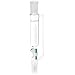 Chemglass CG-1712-01 Glass Cylindrical Style Graduated Addition Funnel, with 2mm PTFE Stopcock, 60mL Capacity