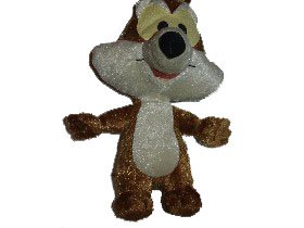 Looney Tunes : 8 Baby Wiley Coyote Plush Figure Doll Toy