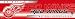 NHL Hockey Detroit Red Wings Bumper Sticker