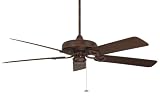 Fanimation TF970TS Edgewood Fan Tortoise WET Outdoor Ceiling Fan 60 - FREE SHIPPING
