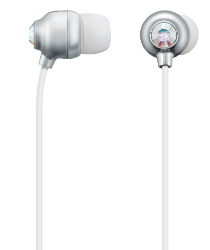 maxell カナルタイプ ヘッドホン 「Jewel Style」 プラチナム HP-CN11CC-MSL