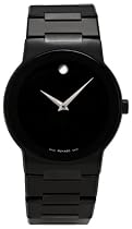 Movado Men's Safiro Black PVD Stainless Steel Watch #0605899