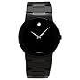 Movado Men's Safiro Black PVD Stainless Steel Watch #0605899