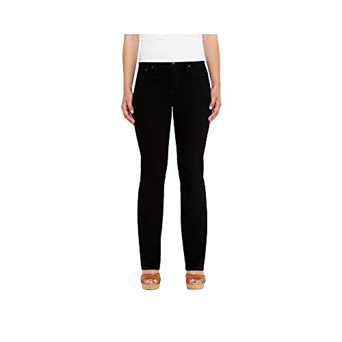 Levi's Women's 505 Straight-Leg Jean, Black Onyx, 28/6 Short