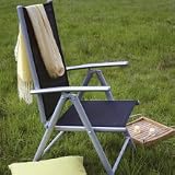 Produkt-Bild: ALU-KLAPPSESSEL ADRIA SILB./SCHW.128