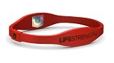 LifeStrength Negative Ion Bracelet, Red, Small