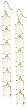 Trina Turk Mezzrow White Earrings