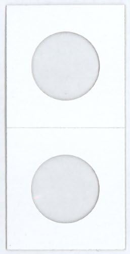 Whitman Cowen 2x2 Coin Flip Holders Small Dollar #7 packet of 100 - CowensSmDol7