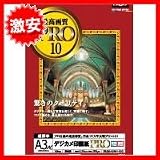 PRSK－A3NH－10G　ナカバヤシ　インクジェット用紙　デジカメ印画紙PRO　強光沢・超厚手　A3ノビ　10枚