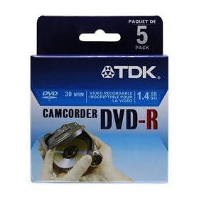 7 each: Tdk Mini Dvd Disc (DVD-R14RCL5)