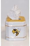 NCAA Georgia Tech Yellow Jackets Ceramic Tissue Box Cover