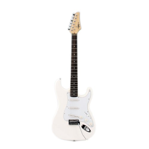 Legacy Solid Body Electric Guitar WhiteB004T6MMX4