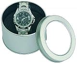 Armbanduhr Silver-Time Herrenuhr, Metallband, analog