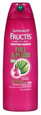 Garnier Fructis - Full & Plush - For Visibly Fuller, Thicker Hair - Fortifying Shampoo & Conditioner Set - Net Wt. 13 FL OZ (384 mL) Each - One Set