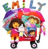 Kara Nessian Personalized Dora The Explorer Radio Flyer Baby Gift Wagon