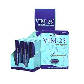 - VIM 25 MALE SEXUAL ENHANCEMENT PILL 24 PILLS