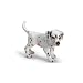 Dalmation Puppy Toy, 2.44"