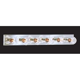 Thomas Lighting Mirrored Six-Light Vanity Strip