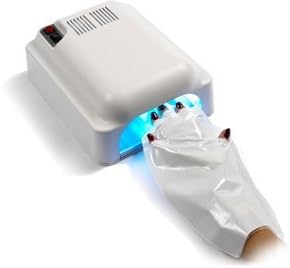 YouVeeShield Anti UV Glove for Gel Manicure w/UV/LED Lamp 6 Shields