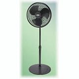 16" Adjustable Pedestal Black