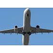 Airplane (From Below) Art Poster Print - 13x19