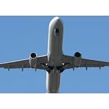 Airplane (From Below) Art Poster Print - 13x19