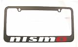 Nismo License Plate Frame Black