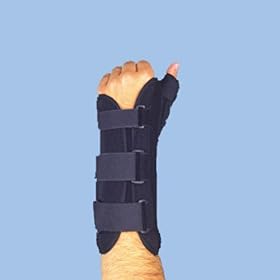 Maxar Wrist Splint With Fixed Thumb, Left